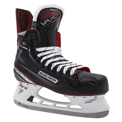 現貨熱銷-冰球Bauer x2.7兒童青少年成人冰球冰刀鞋 鮑爾中級款真冰滑冰鞋溜冰