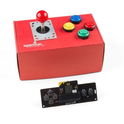 BBC micro bit 自製遊戲機台 街機控制台 SparkFun micro:arcade Kit