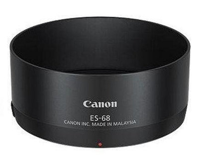 富豪相機現貨 Canon ES-68 原廠遮光罩  適用 EF 50mm f/1.8 STM 佳能公司貨