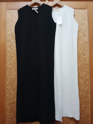 全新【唯美良品】韓國BLEECKER 白色素面 針織長洋~ W1208-384  有同款黑色.