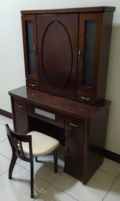 自家用二手高級 化妝台 含椅子 梳妝台 化妝桌 限自取 位於桃園市楊梅區