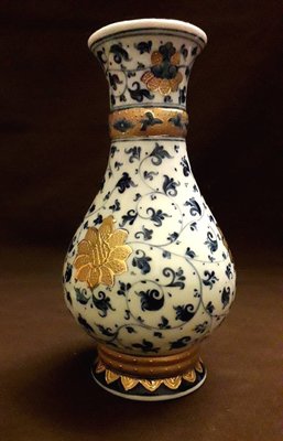 白玉瓷 青花瓷 淨瓶 花瓶 擺飾 擺件 藝品