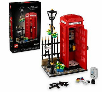 樂高 LEGO 21347 倫敦紅色電話亭