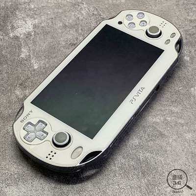 『澄橘』索尼 SONY PS Vita 1007 電玩 遊戲 掌上型 主機 + 七片遊戲 白 二手《無盒裝》A59363
