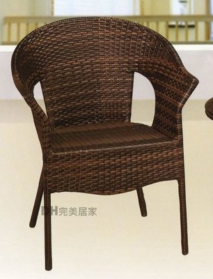 【DH】貨號Q404-7《休閒》籐製休閒椅/藤製玻璃小茶几˙主要地區免運˙歡迎大量訂購