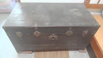 二手✨古早木箱 古著箱體 古代收納箱