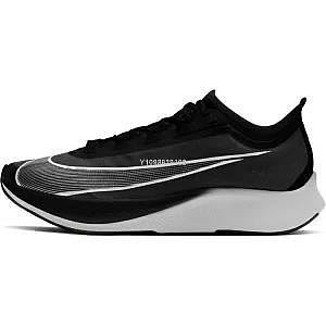NIKE Zoom Fly SP SHM 黑白氣墊緩震運動慢跑鞋AT8240-007男鞋