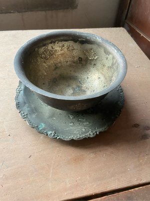 阿公的舊情人 早期 瑞典製  銀盤 盤子 擺盤 雕花