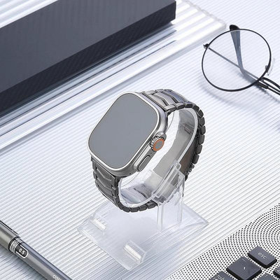 Apple Watch 箭頭 鈦金屬錶帶 SE/S9/ultra iwatch全系列 男士錶帶 45/49mm