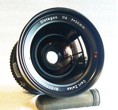 【悠悠山河】近新收藏級 哈蘇 Hasselblad Carl Zeiss T* Distagon 50mm F4 金屬鏡