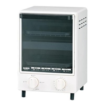 *【聲寶】《SAMPO》12L。雙層。電烤箱《KZ-PA12D/KZPA12D》