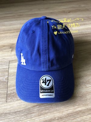 Yu歐美日精品~特價 全新正品 47 BRAND MLB 道奇 LA  棒球帽 老帽