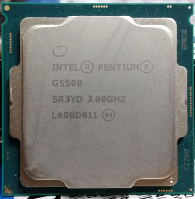 水水的店~~1151腳位Intel   Pentium G5500 處理器 3.8G / 直購 $1500