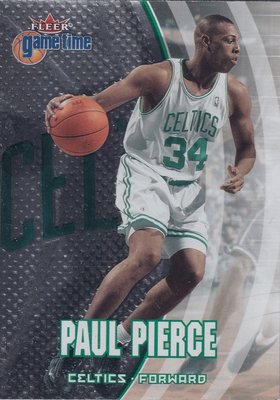 2000-01 Fleer Game Time #60 Paul Pierce 波士頓 Celtics