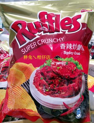 RUFFLES 樂事波樂香辣炒蟹味厚切洋芋片 580g/包