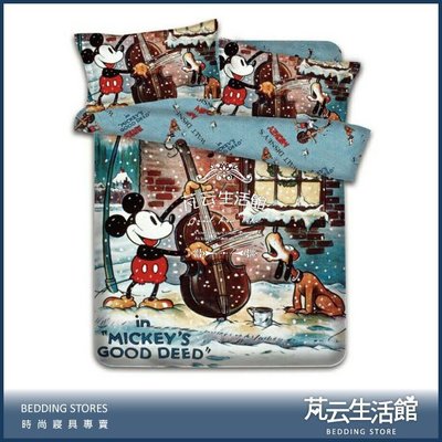 迪士尼冰雪奇緣床包被套組 /單人【三款可選】合三件組含枕套，磨毛工法【芃云生活二館】