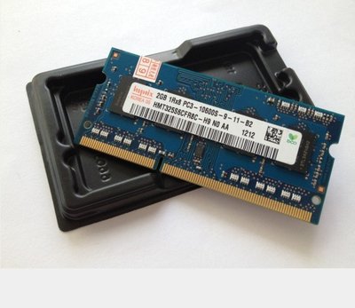 Hynix海力士 現代 2G DDR3 1333 筆電記憶體條 HMT325S6CFR8C-H9
