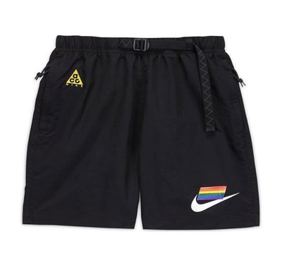 Xxl全新 Nike ACG SHORTS BETRUE 彩虹LOGO短褲