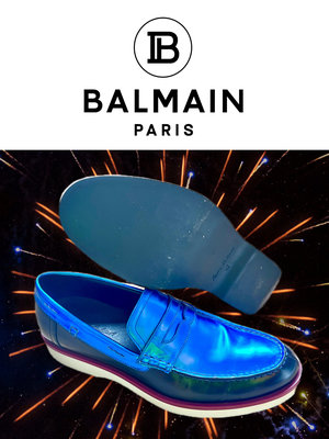 【獨家販售】 法國品牌Balmain副牌Pierre Balmain 限量樂福鞋 Loafer 便鞋 休閒鞋