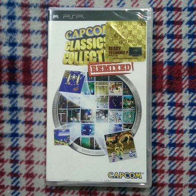 PSP Capcom Classics Collection Remixed 卡普空精選集(全新)