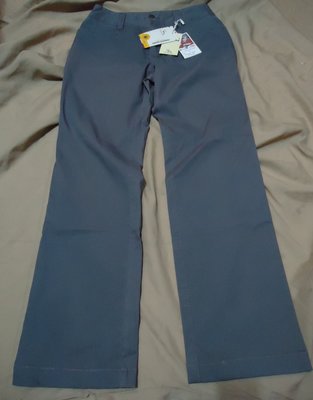 Chamois 灰棕色彈性休閒長褲,尺寸M,腰圍27.25吋,褲長37吋,原價2580全新未穿標籤未剪,降價大出清