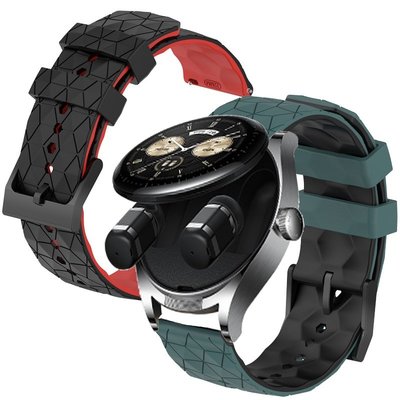 華為 Huawei Watch Buds 智能手錶更換錶帶的矽膠腕帶