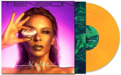 Kylie Minogue凱莉米洛 Tension LP限量半透明橘色彩膠唱片