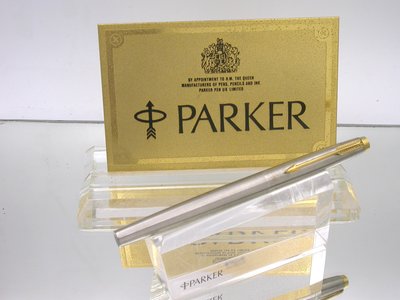 最有美國精神的Parker派克75鋼筆全鋼22K鍍金夾14K金筆尖絕版鋼筆有XF.F.M任選.