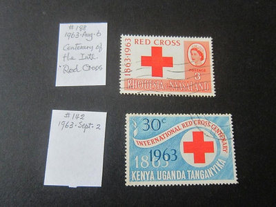 【雲品14】肯尼亞Kenya Uganda 紅十字會,防癆,護士醫生郵票 FU 庫號#B528 14187