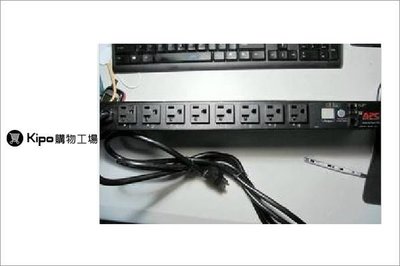 KIPO-Rack PDU, Switched,AP7900 網路開關-遠端控制電源機房機櫃插座定時NMA007191A