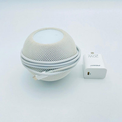 95新apple homepod mini_國行二手音箱經檢測：該設備外觀輕微磨損劃痕，無原裝包裝盒,已過保一貨一碼一質檢，均為實物拍攝，在