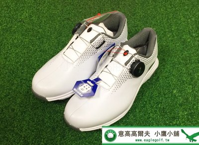 [小鷹小舖] Mizuno Golf BOA 美津濃高爾夫 有釘女仕球鞋 51GW204003 人工皮 BOA旋扣式鞋帶