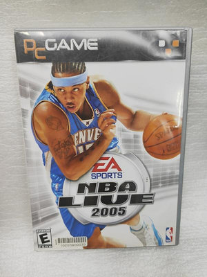 PC GANE NBA Live 2005 懷舊電腦遊戲 美商藝電 Electronic Arts 發行 
