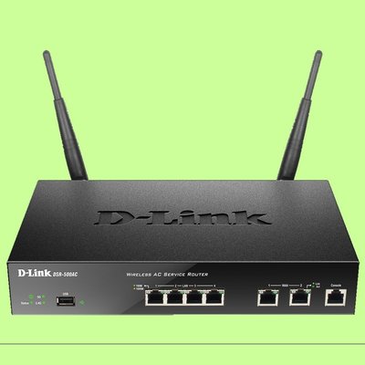5Cgo【權宇】中小企業D-Link DSR-500AC整合型Wireless AC無線寬頻路由器/防火牆/VPN 含稅
