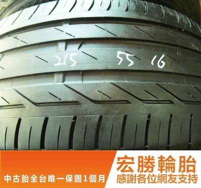 【新宏勝汽車】中古胎 落地胎 二手輪胎：C353.215 55 16 普利司通 T001 8成 4條 含工4800元