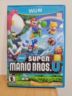 WiiU Wii U 美版 New 超級瑪利歐兄弟 U / New Super Mario Bros. U