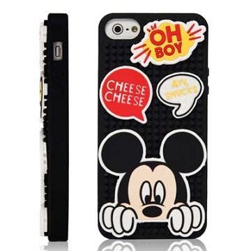 86Hero 迪士尼 Mickey 米奇 iPhone 5 創意組合矽膠套