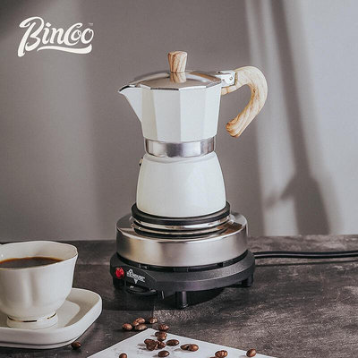 【現貨】Bincoo摩卡壺意式萃取摩卡咖啡壺濾紙戶外手衝壺電爐煮家用咖啡機
