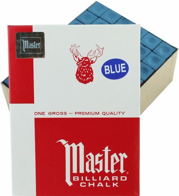 美國原裝進口 Master 巧克 鹿牌 藍色 球桿用巧克粉 單顆價