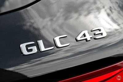 圓夢工廠 Benz 賓士 GLC X253 C253 GLC43 2015~2019 後車箱 尾門字貼字標車標 鍍鉻銀
