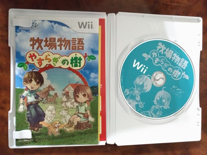 任兩件免運 中古 Wii 牧場物語安詳之樹日文版 Yahoo奇摩拍賣