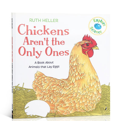英文原版繪本 chickens aren't the only ones 雞不止是一只的 科普讀物 學習語法 斷句 廖采