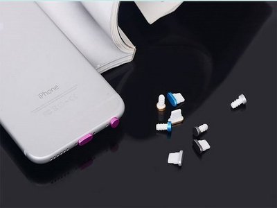 iPhone 5 6/6s 6+/6s+ 鋁合金 防塵塞 防塵套 耳機塞 iPad Air2 Pro Mini