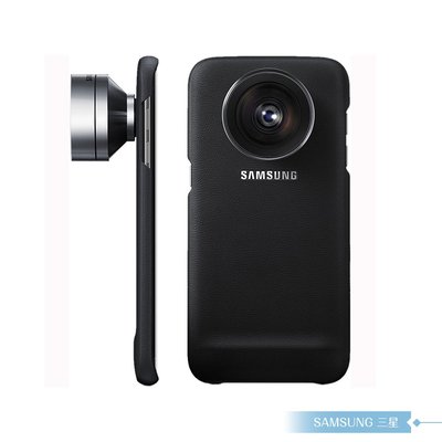 Samsung三星 原廠Galaxy S7 edge專用 鏡頭式背蓋組 真皮質感 /防震薄型保護套 /防護硬殼 /手機殼