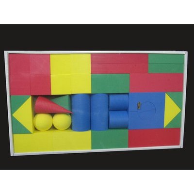 【愛玩耍玩具屋】USL遊思樂 EVA 造形積木 / 發泡積木 / 泡棉積木(4cm,4色,36pcs) / 盒裝