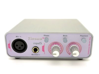 "音樂達人"全新Tinsea MPA5 專業麥克風前級 支援48V幻象電+雙麥克風輸入