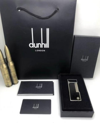 Dunhill/登喜路充氣打火機純銅側滑高檔潮流時尚個性男士禮品