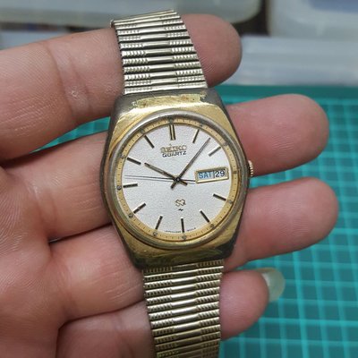 SEIKO SQ 包金 自行研究整理 石英錶 老錶  男錶  A06
