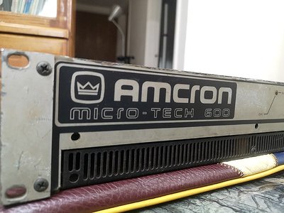 美國 AMCRON Micro-Tech 600 Crown MT-600 後級擴大機
