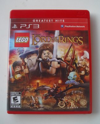 PS3 樂高 魔戒 英文版 LEGO Lord of the Rings